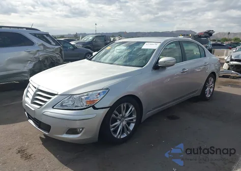 2011 Hyundai Genesis 4.6 from USA, damaged, VIN KMHGC4DF9BU124934